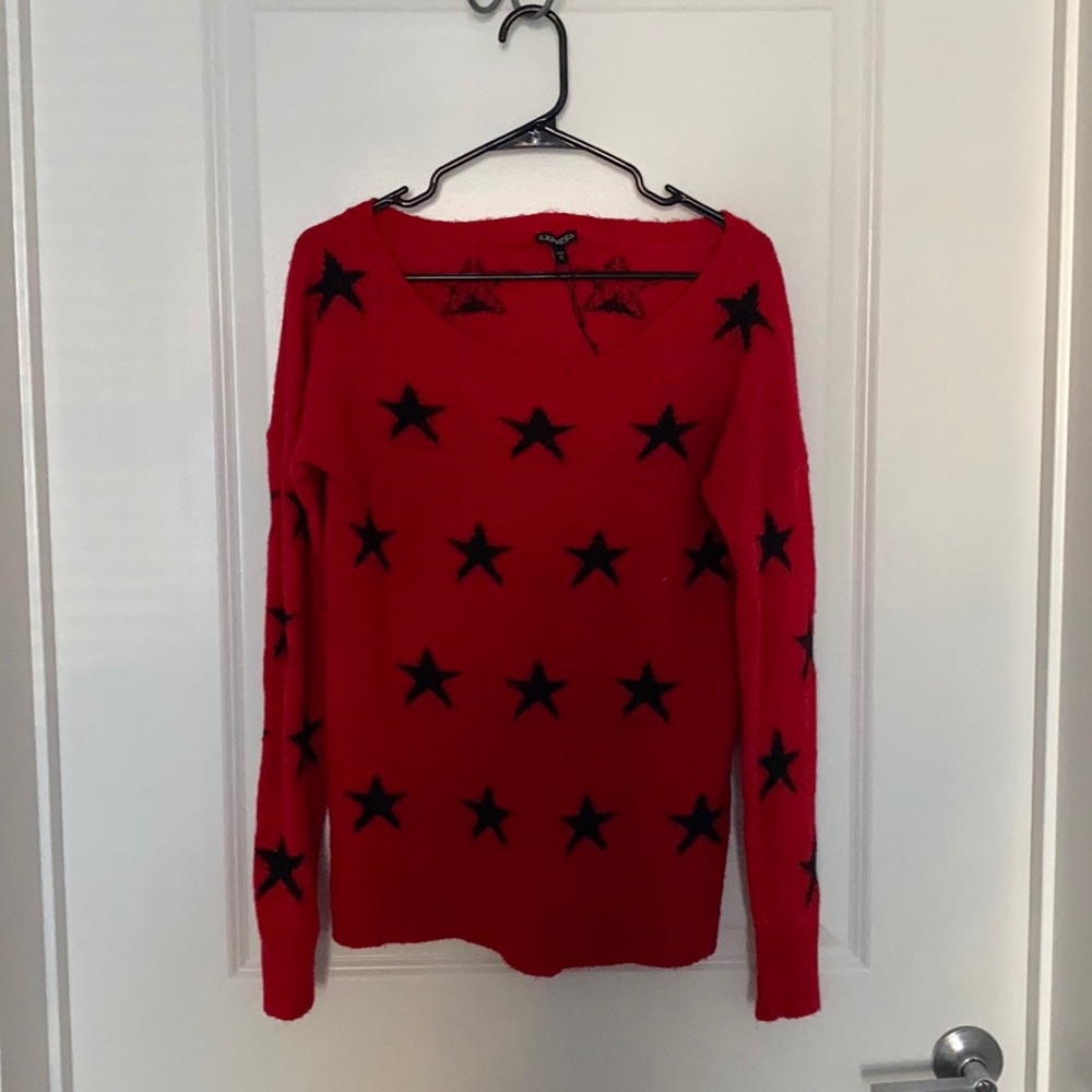 Red sweater